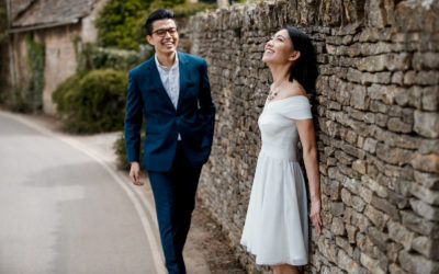 Cotswolds Wedding Photographer – Cara and Lim Engagement Shoot