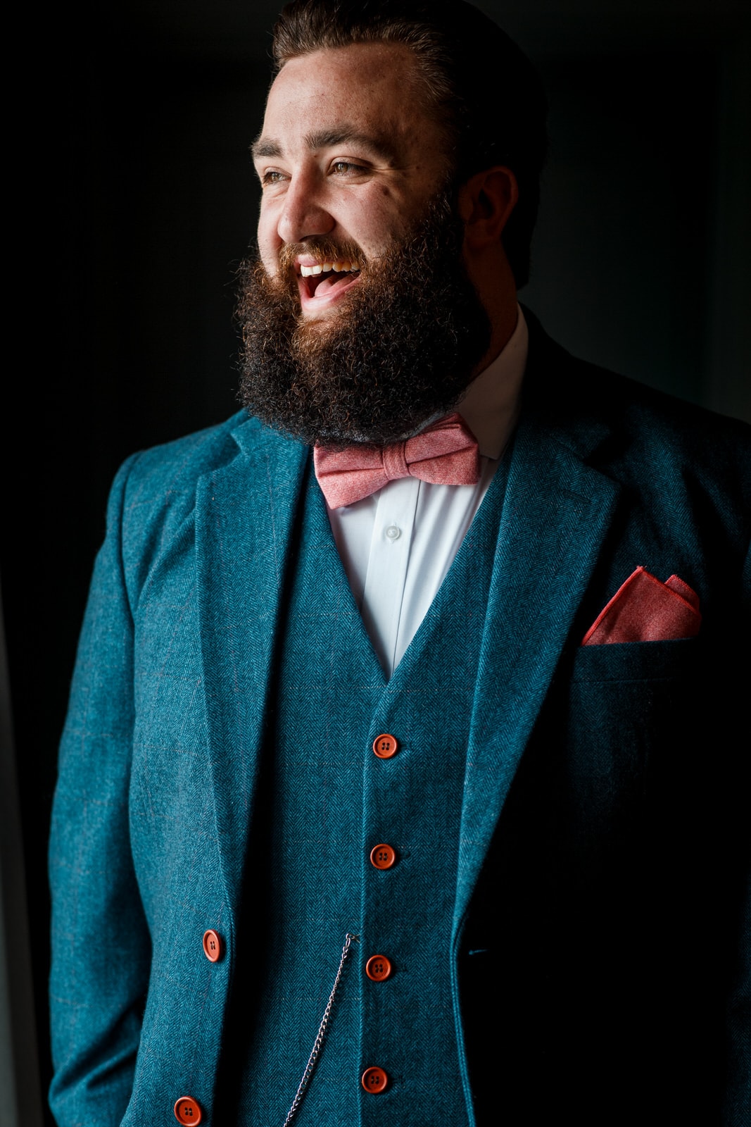 groom portrait at great house sonning