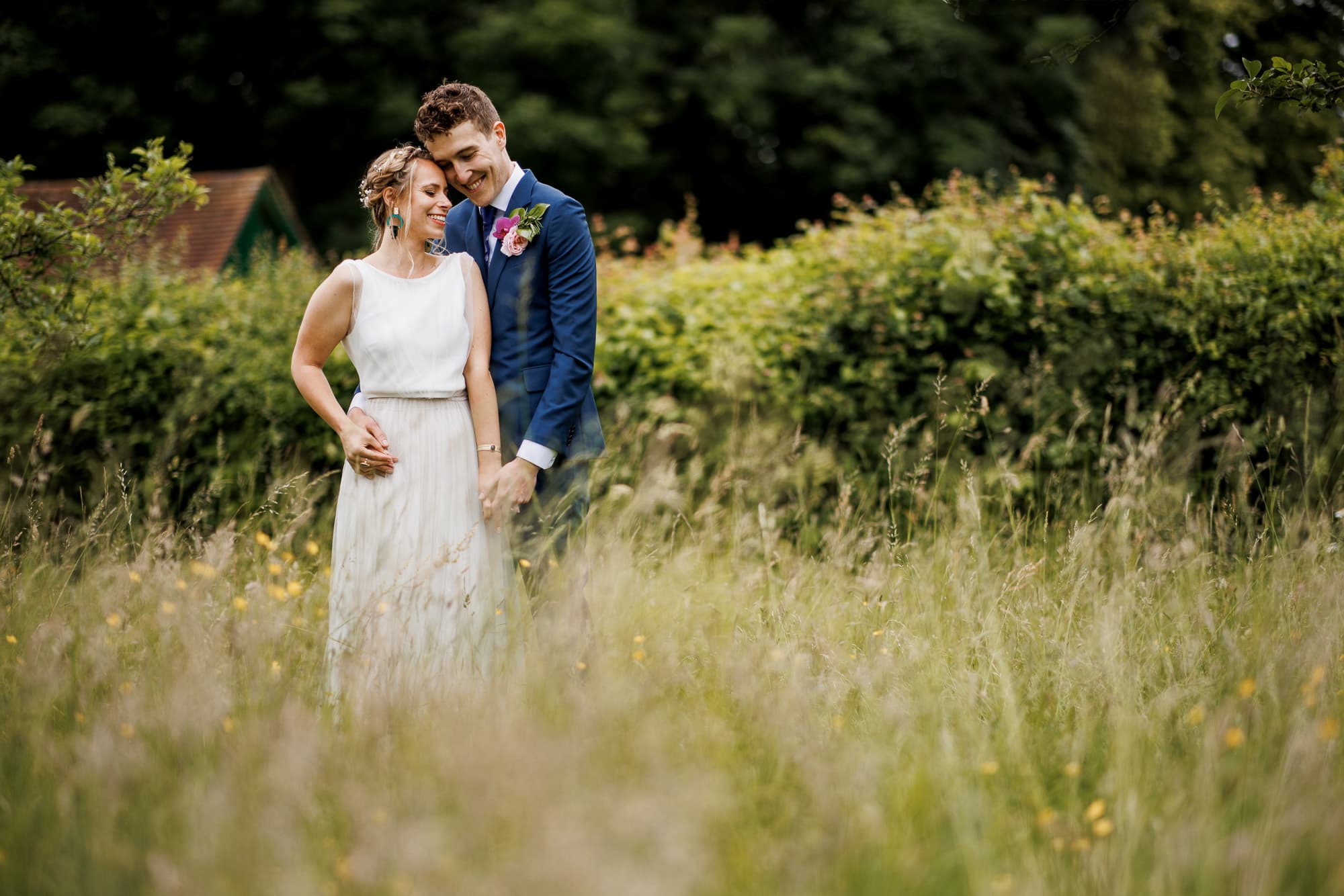 rustic wedding at chiltern open air museum